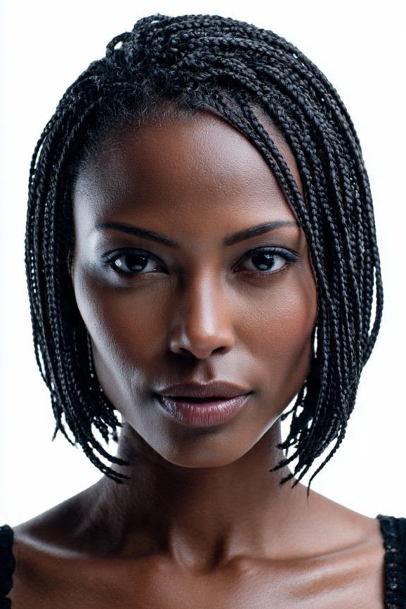 13. Short Chunky Twist Bob Cut