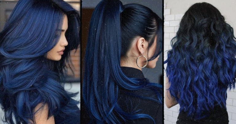 blue-balayage-for-brunettes