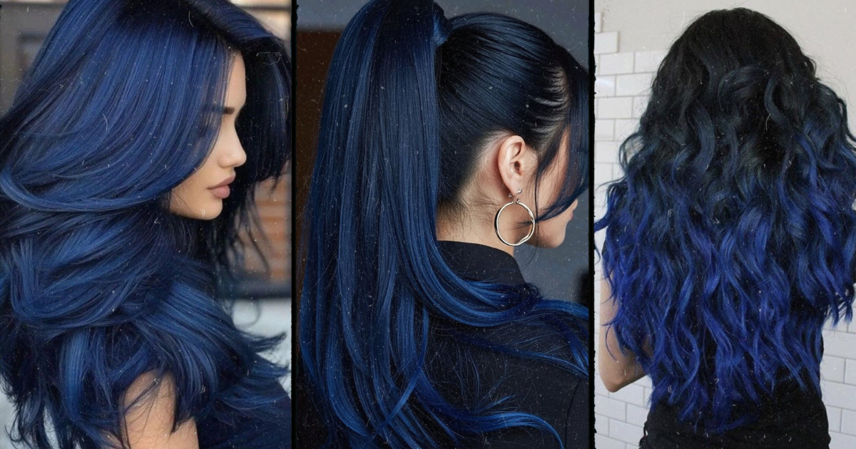 blue-balayage-for-brunettes