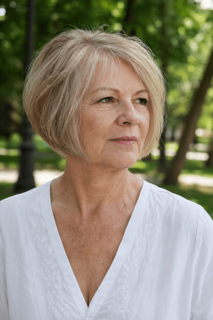 4. Classic Inverted Bob with Soft Layers