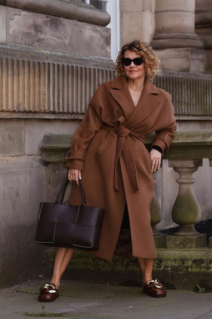 5. Head-to-Toe Cream Teddy Coat Look