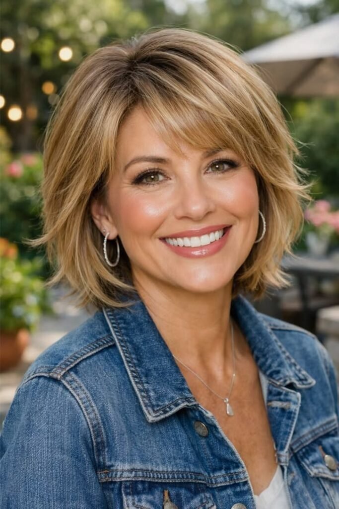 7. Sleek Ash Blonde Bob with Long Side Bangs