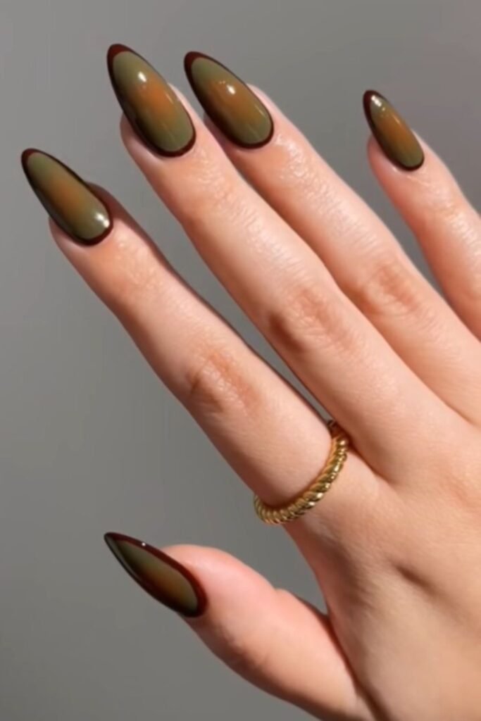 8. Plum Wine Aura Nails