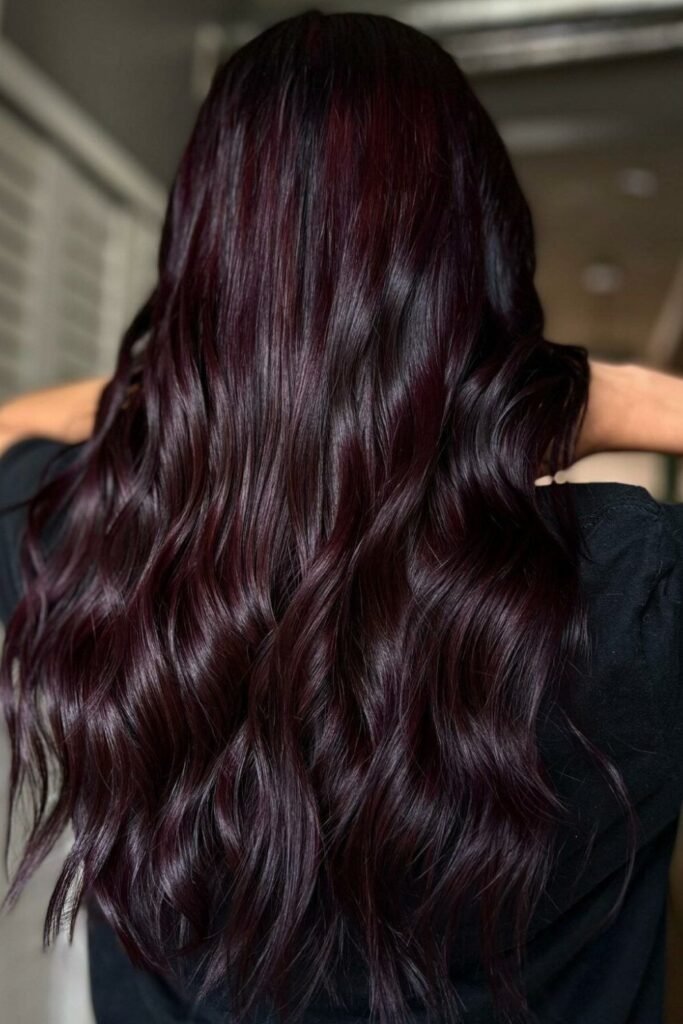 11. High Shine Black Cherry Waves
