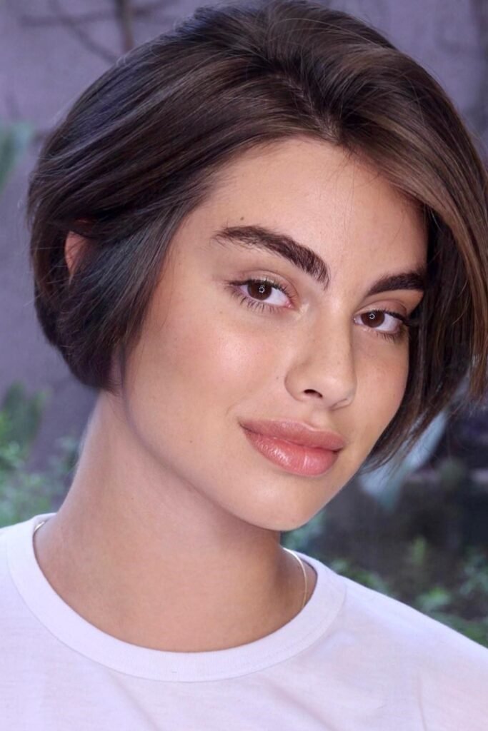 9. (Sleek Brown Pixie-Bob Hybrid)