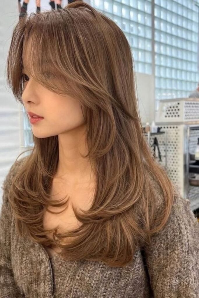 17. Milk Tea Brown Korean-Inspired Layers