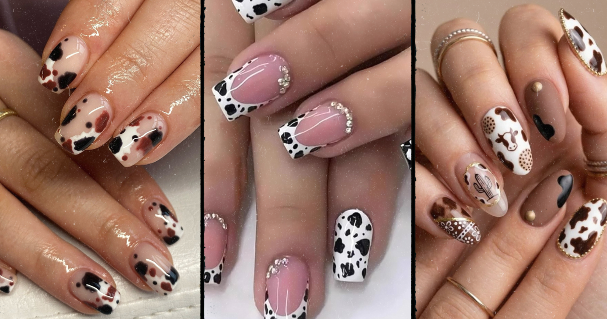 cow-print-nails