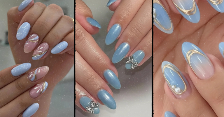 light-blue-nails