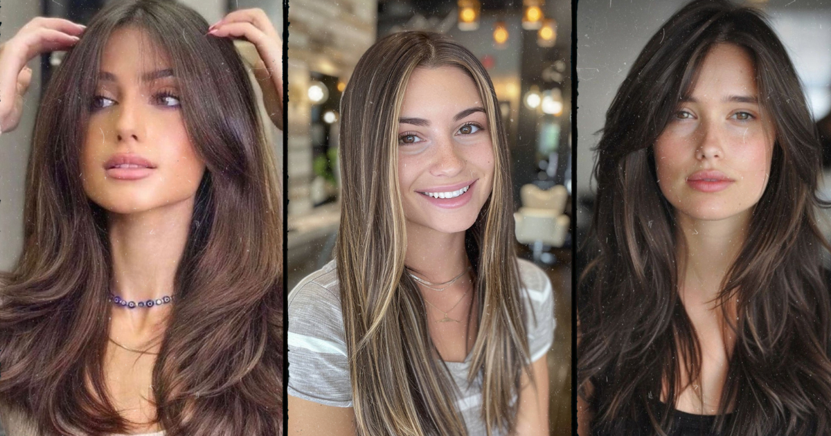 long-hair-no-bangs-styles