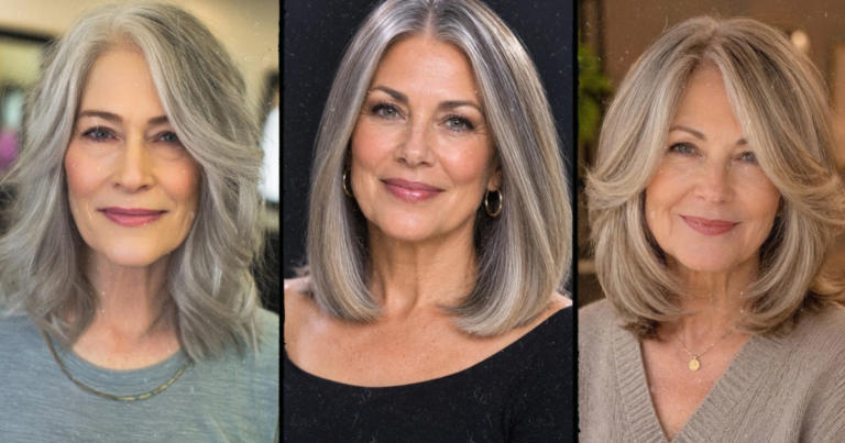 medium-length-hairstyles-for-women-over-60