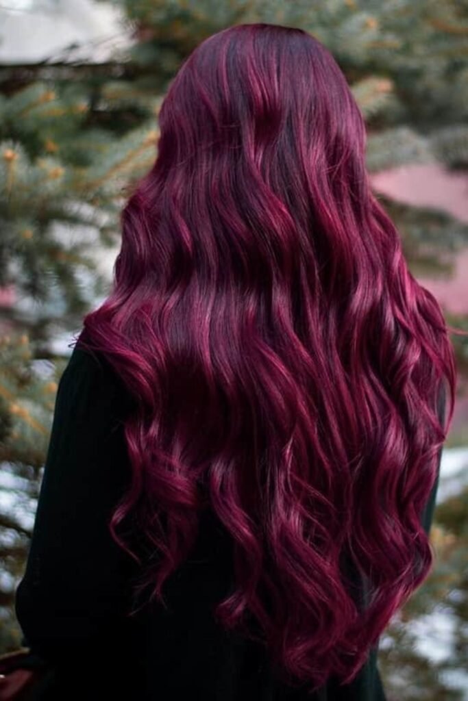 8. Vivid Magenta Violet Waves