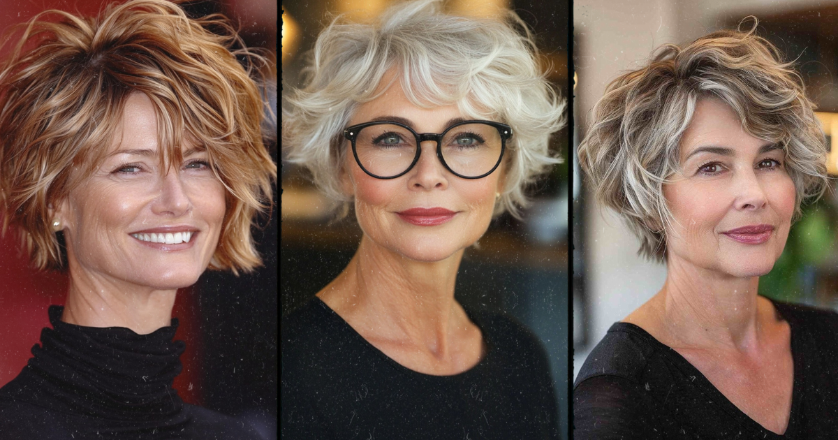 short-messy-hairstyles-for-women-over-60