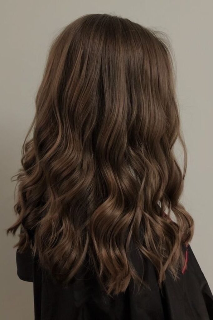 6. Milk Chocolate Long Waves with One-Length Ends