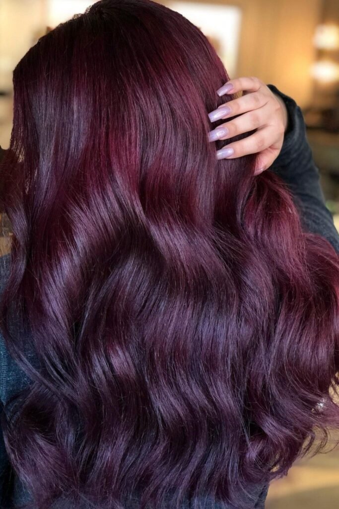 20. (Grape Wine Violet Waves)